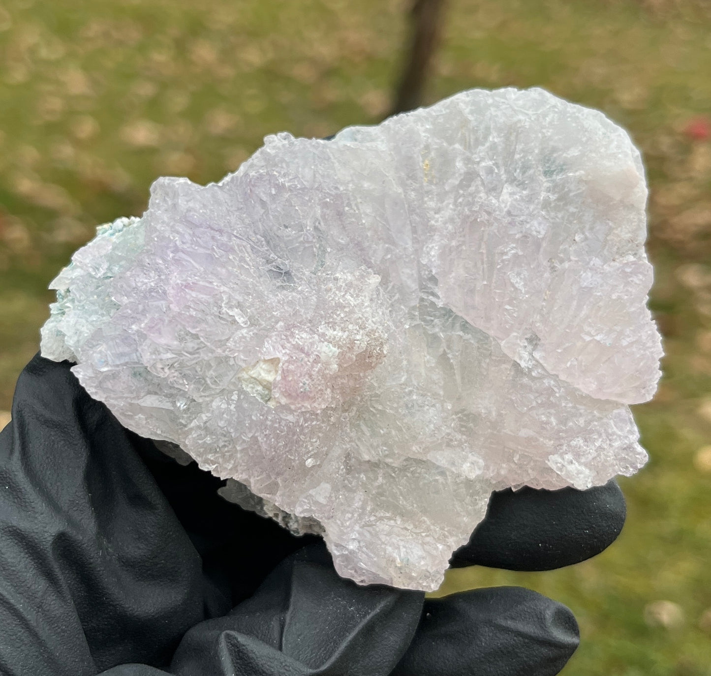 Brazil Zeolite Amethyst Flower Cluster • Lavender Crystal Rosette • Rare Brazilian Zeolite Formation • Cleansing & Healing Crystal
