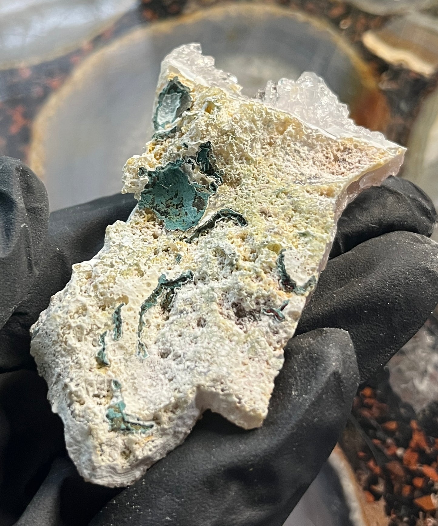 Brazil Zeolite Amethyst Flower Cluster • Crystal Rosette • Rare Brazilian Zeolite Formation • Cleansing & Healing Crystal