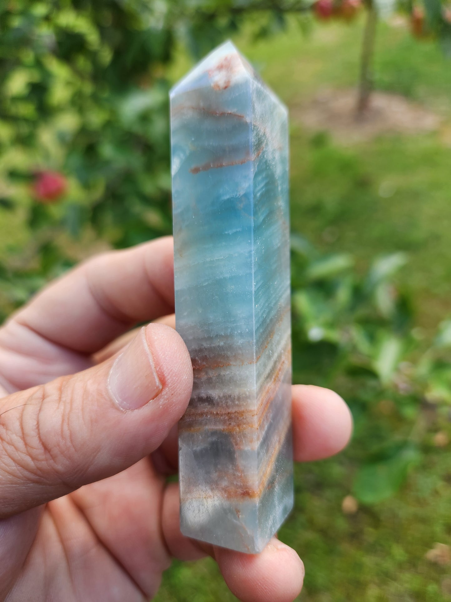 Caribbean Calcite - Powerful Calming and Serene Energy.