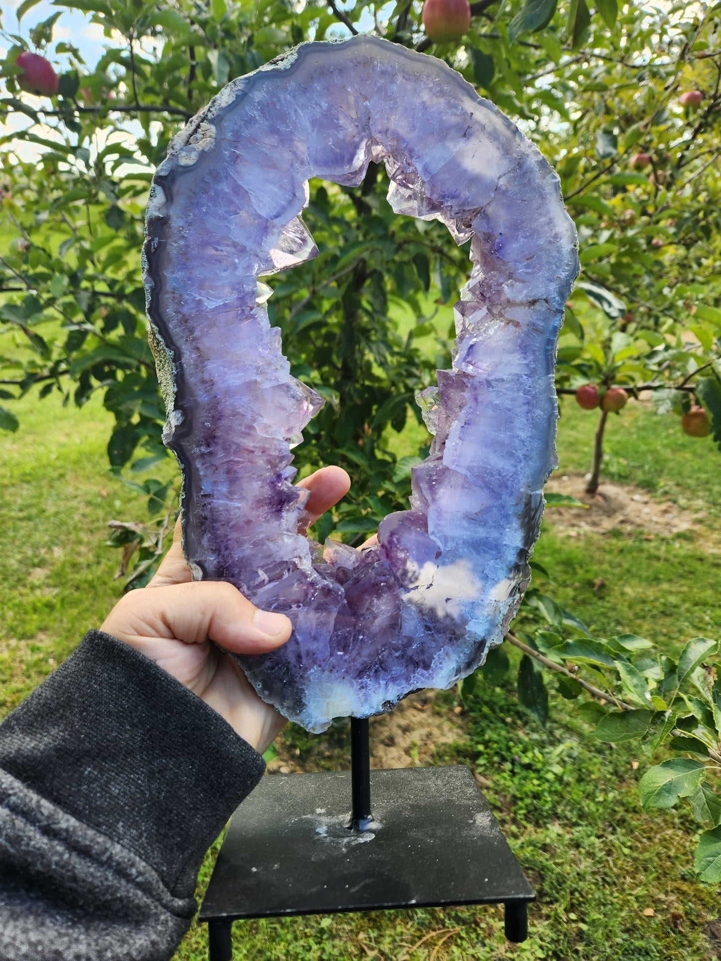 Powerful Amethyst Portal - Gateway to Higher Realms - Calming Serenity Emotional Balance