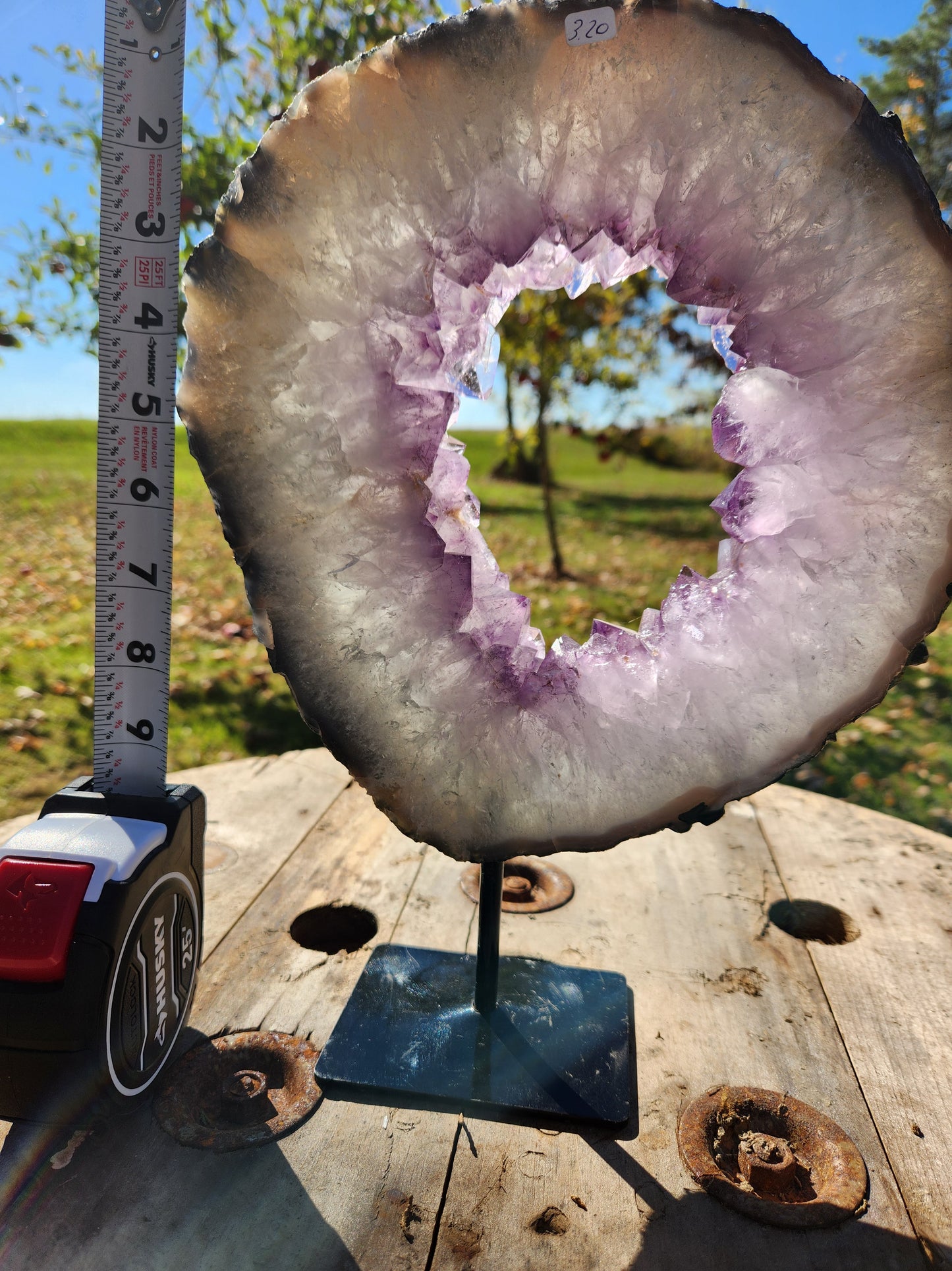 Powerful Amethyst Portal – Gateway to Higher Realms, Calming Serenity & Emotional Balance Crystal
