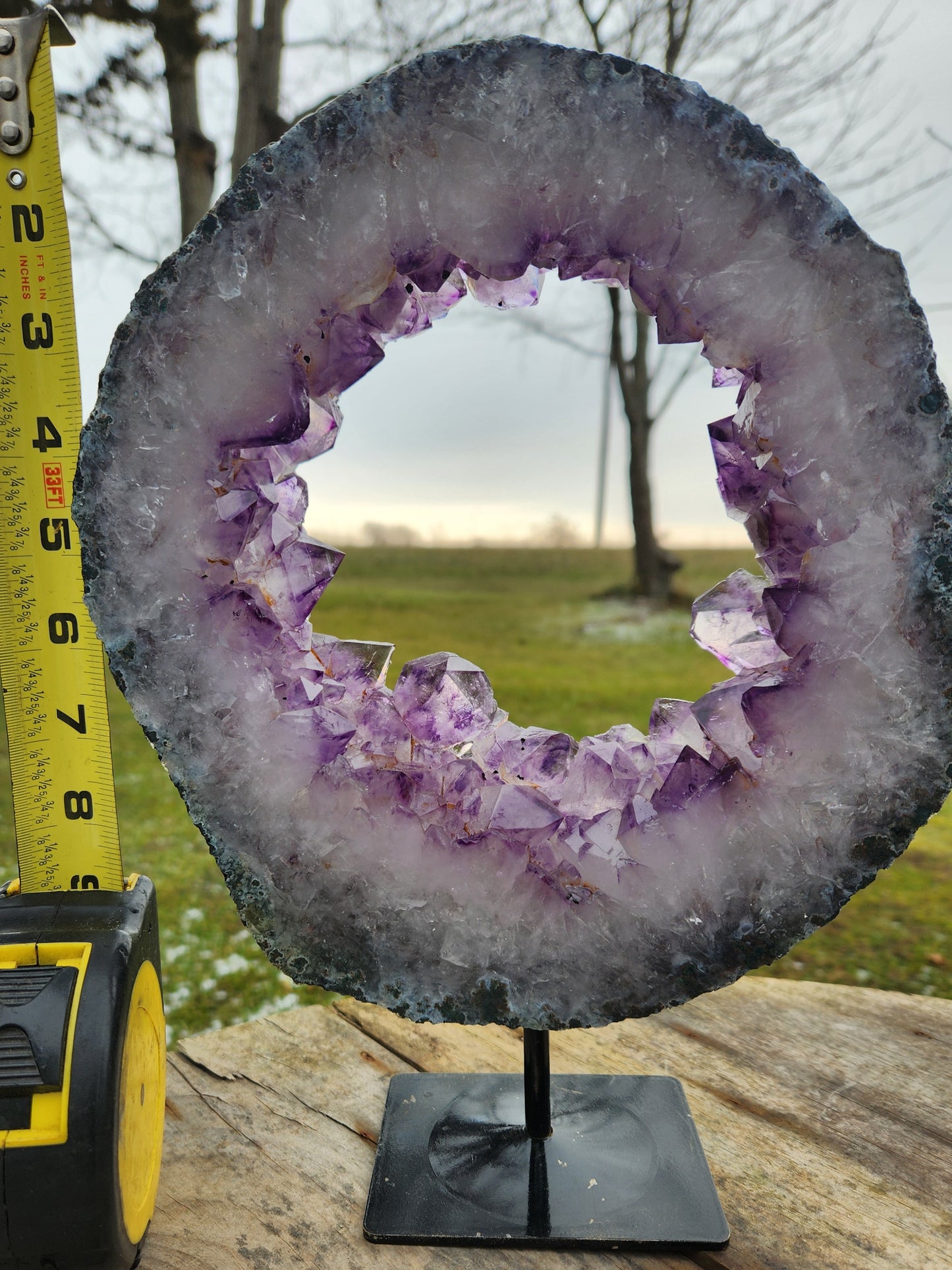 Powerful Amethyst Portal – Gateway to Higher Realms, Calming Serenity & Emotional Balance Crystal