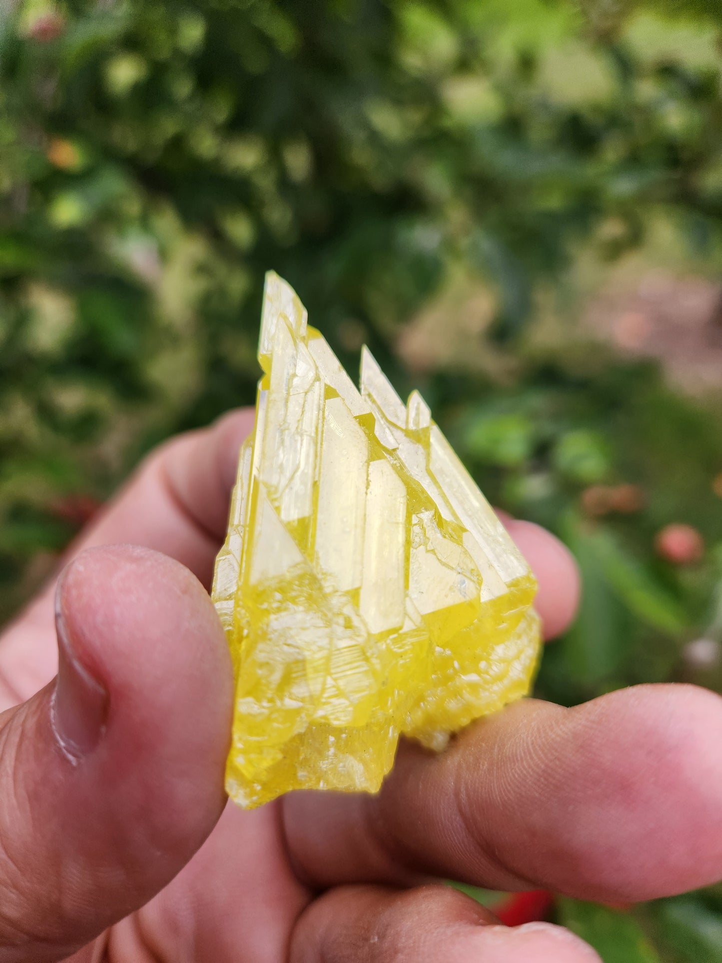 Sulphur Crystal - Ancient Medicine Metaphysical Practices. Purification, Cleansing, and Transformation.