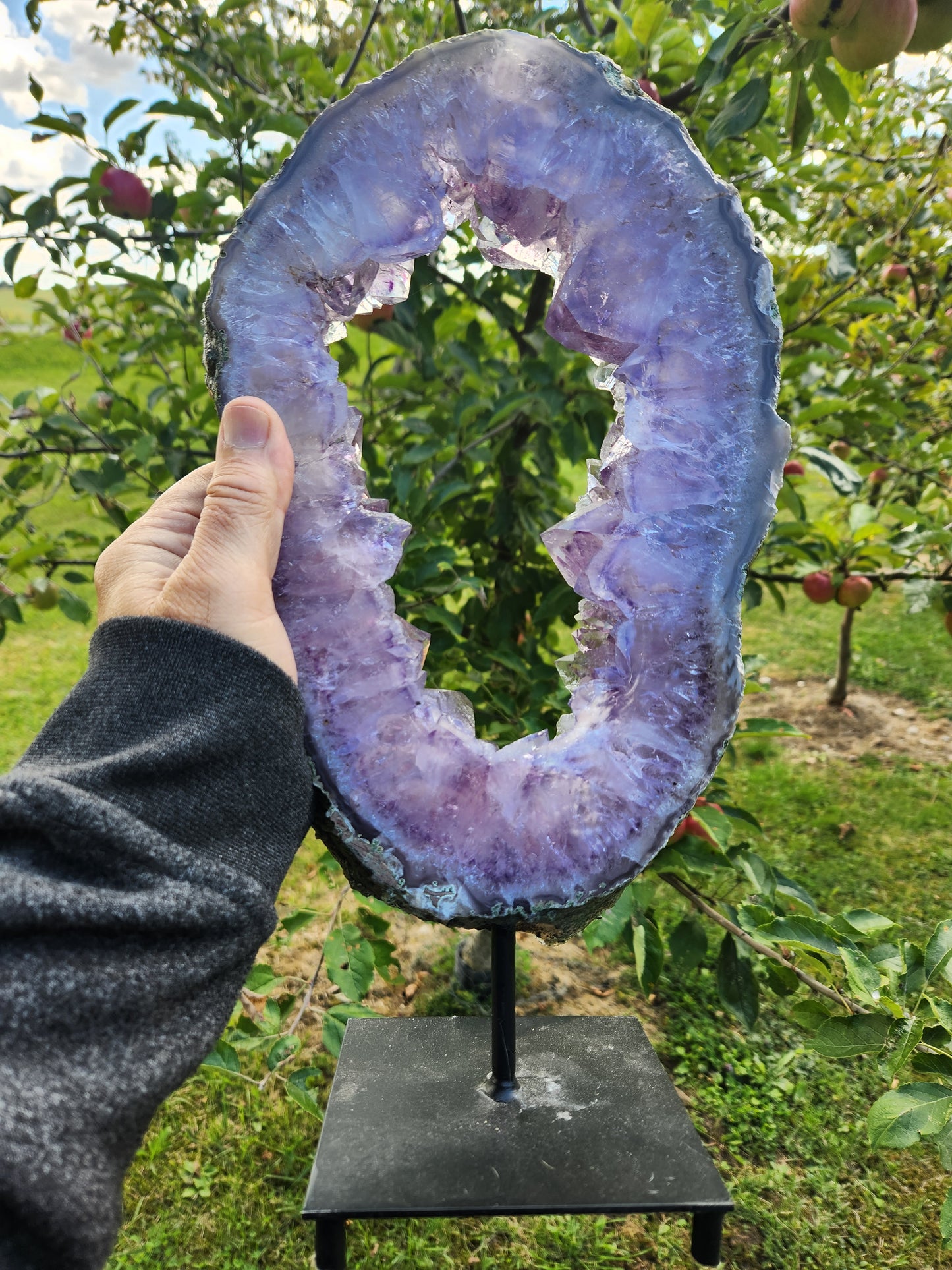 Powerful Amethyst Portal - Gateway to Higher Realms - Calming Serenity Emotional Balance