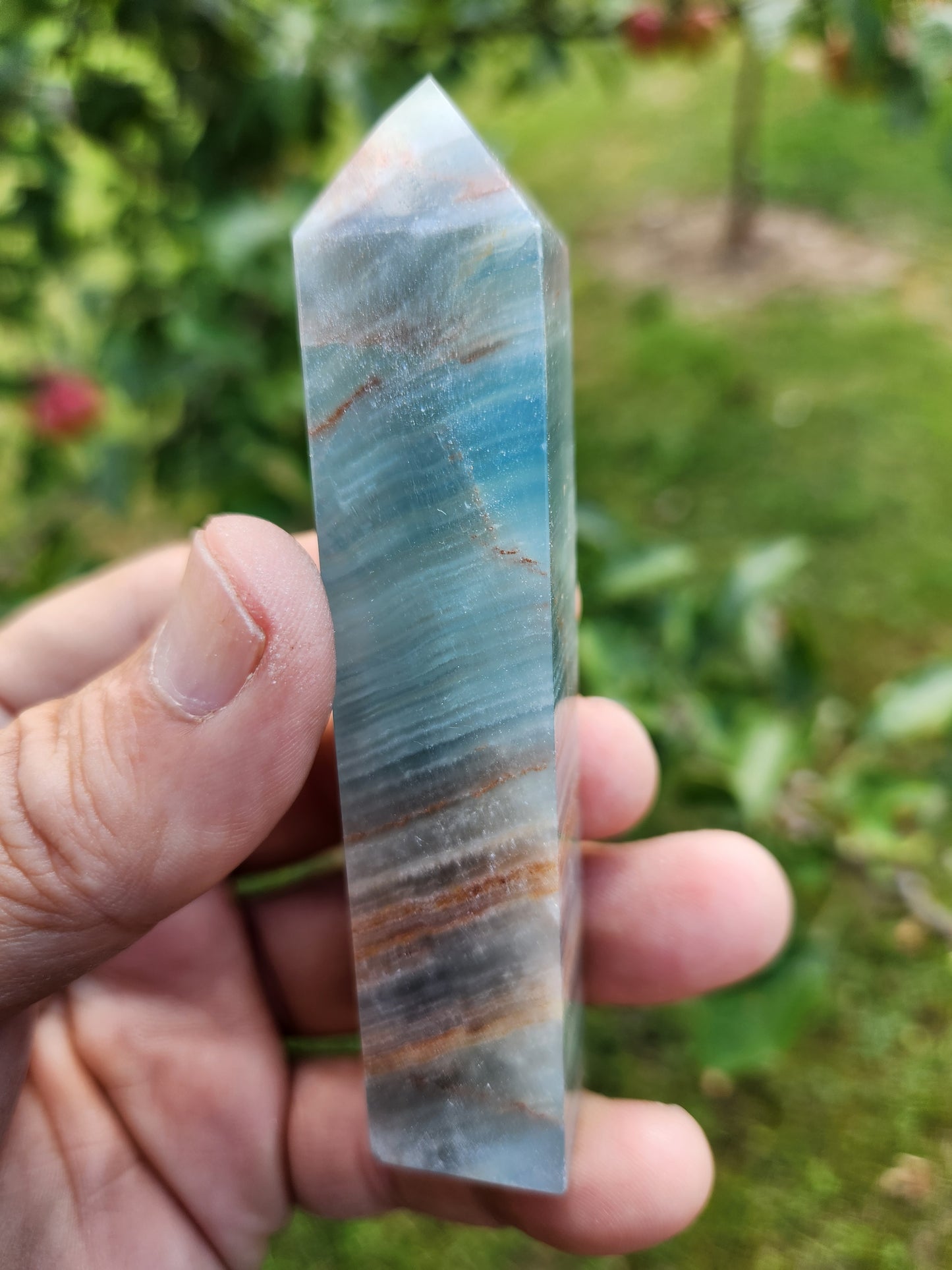 Caribbean Calcite - Powerful Calming and Serene Energy.