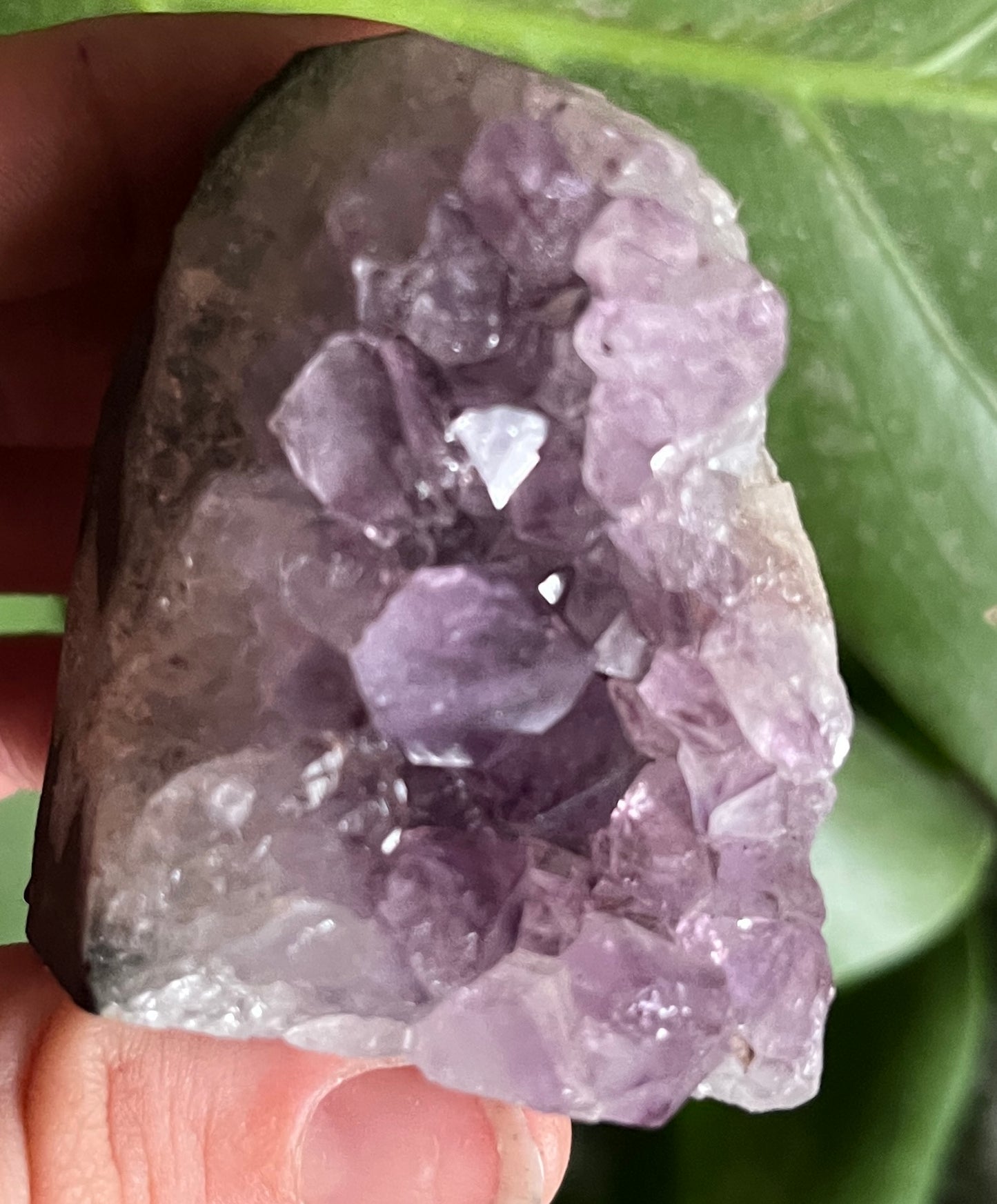 Stunning Deep Purple Amethyst Free Form Cluster | High Quality Brazilian Amethyst
