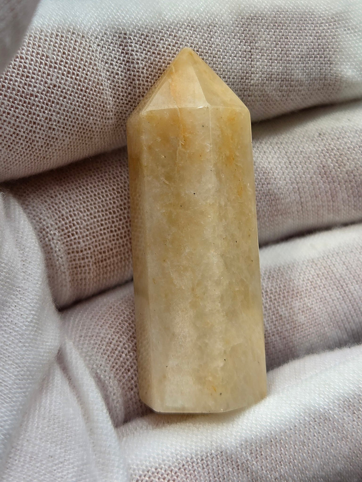 Red jasper tower closeup