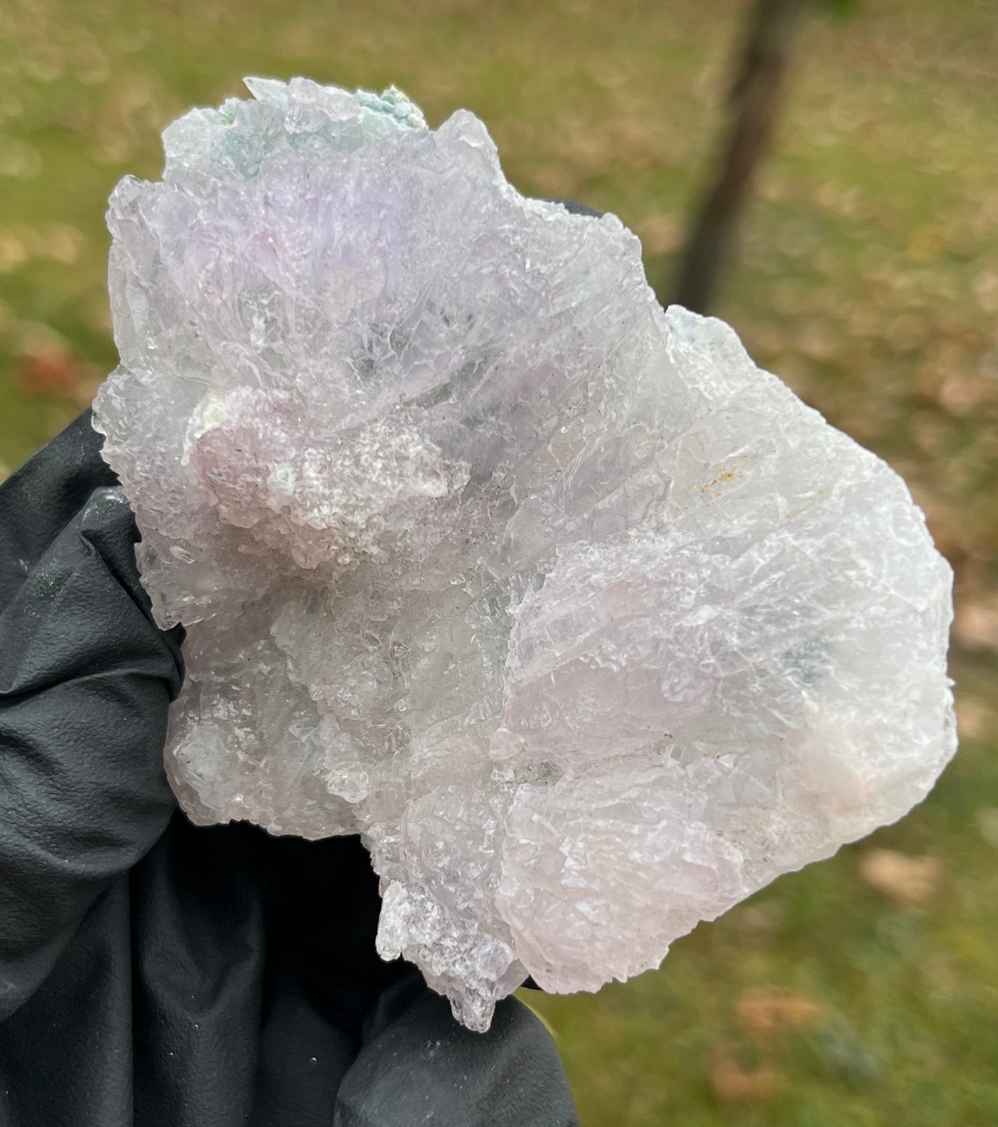 Brazil Zeolite Amethyst Flower Cluster • Lavender Crystal Rosette • Rare Brazilian Zeolite Formation • Cleansing & Healing Crystal