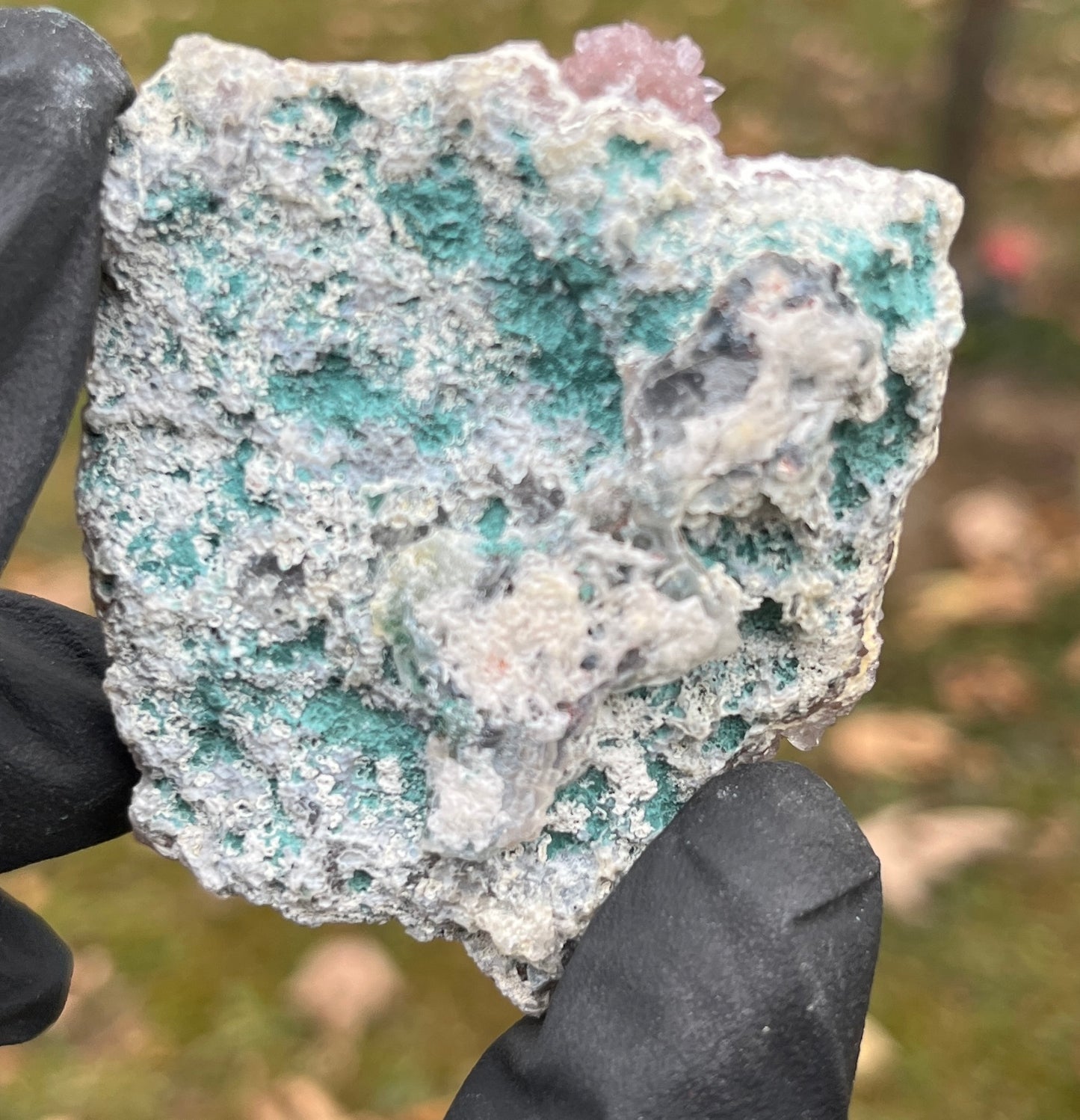 Rare Brazilian Botryoidal Amethyst Zeolite Cluster | Pink Sparkling Druzy Geode Slab | Unique Mineral Collector Specimen