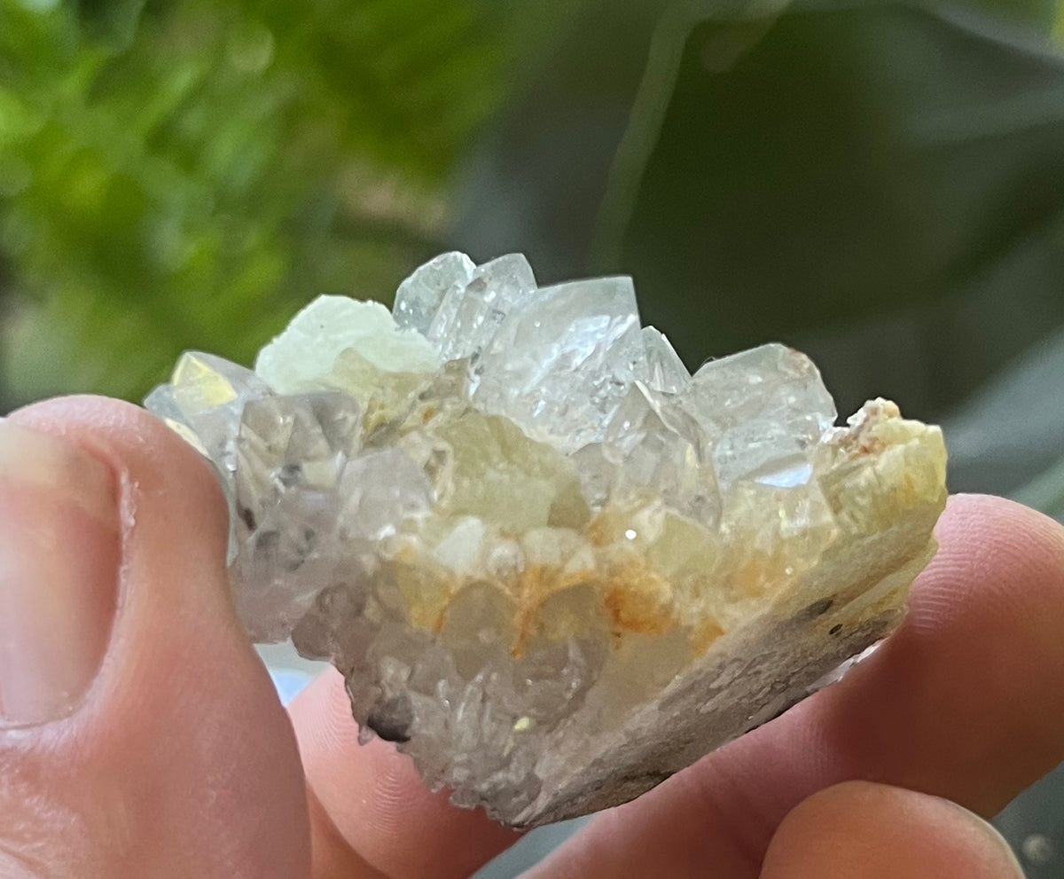 Prehnite with quartz Crystals  – Stone of Healing & Inner Peace