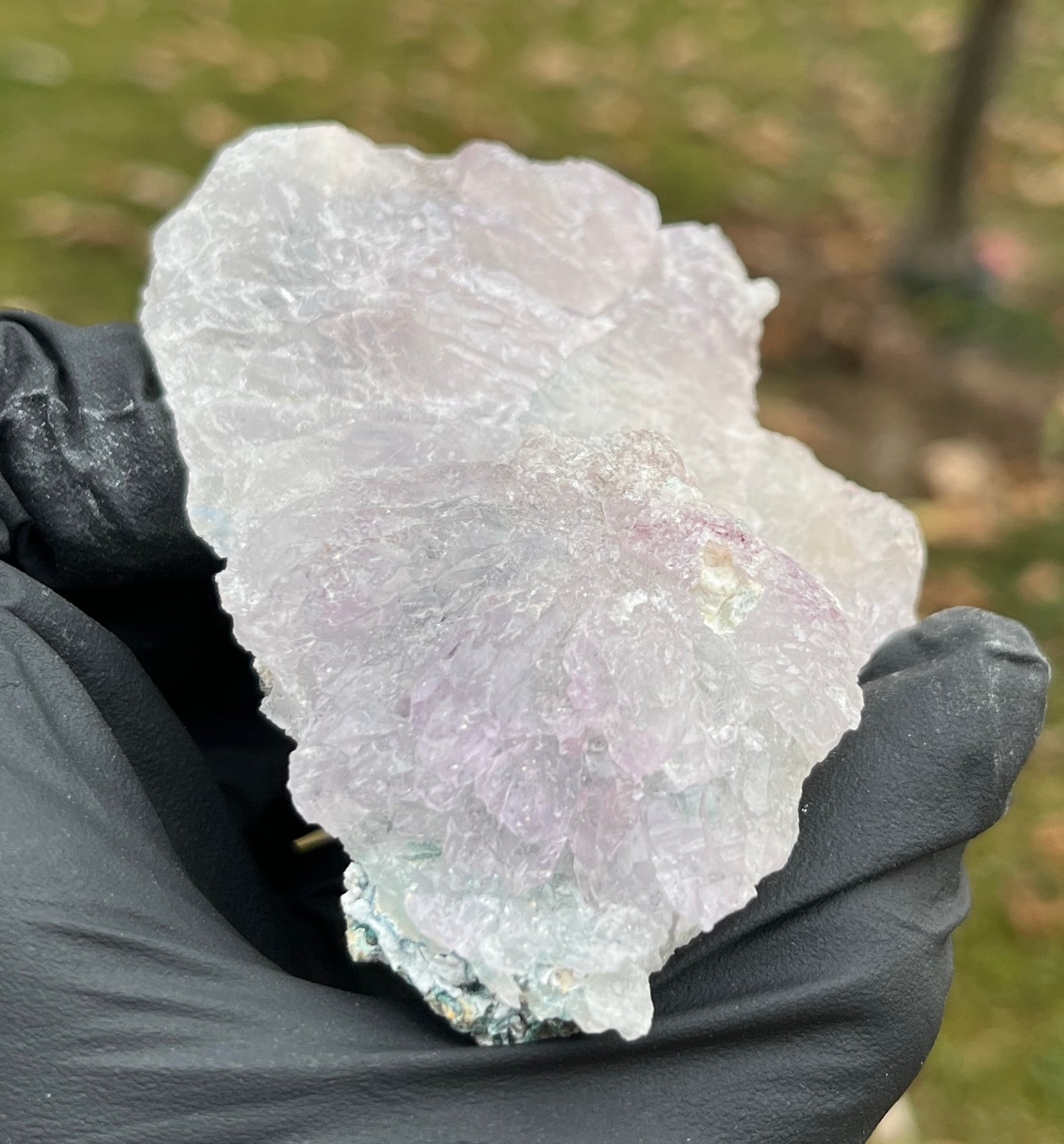 Brazil Zeolite Amethyst Flower Cluster • Lavender Crystal Rosette • Rare Brazilian Zeolite Formation • Cleansing & Healing Crystal