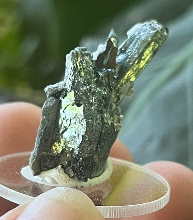 Stibnite With Fluorite Blade | Uv Reactive Crystal Specimen