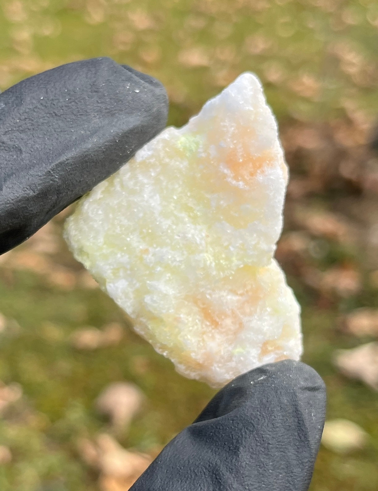 Vibrant Rare Sulfur Crystal Cluster on Calcite Matrix | Sicilian Sulphur Specimen | Natural Yellow Mineral Healing Stone | Rare Cabinet Specimen