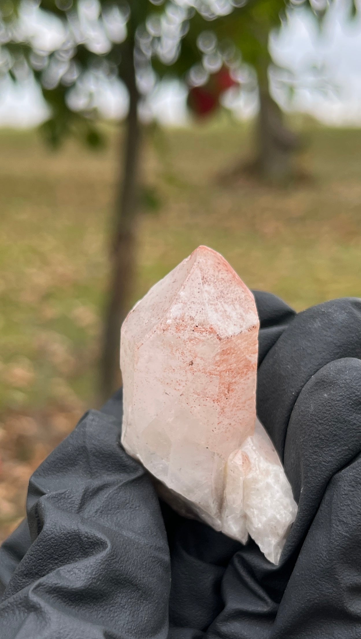 Rare Pink Lithium Quartz Crystal Point | Brazilian Quartz | Self-Love & Peace Stone