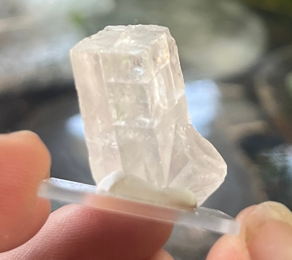 Natural Selenite Crystal with Chalcopyrite Inclusion, Mineral Specimen