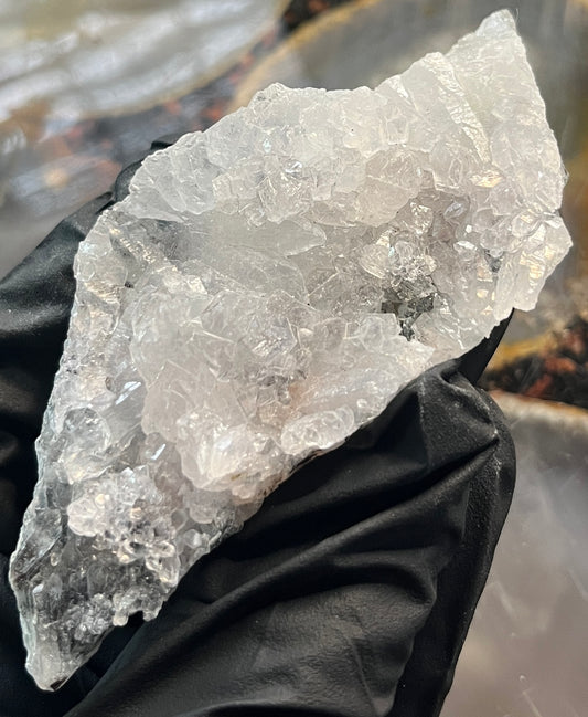 Brazil Zeolite Amethyst Flower Cluster • Lavender Crystal Rosette • Rare Brazilian Zeolite Formation • Cleansing & Healing Crystal