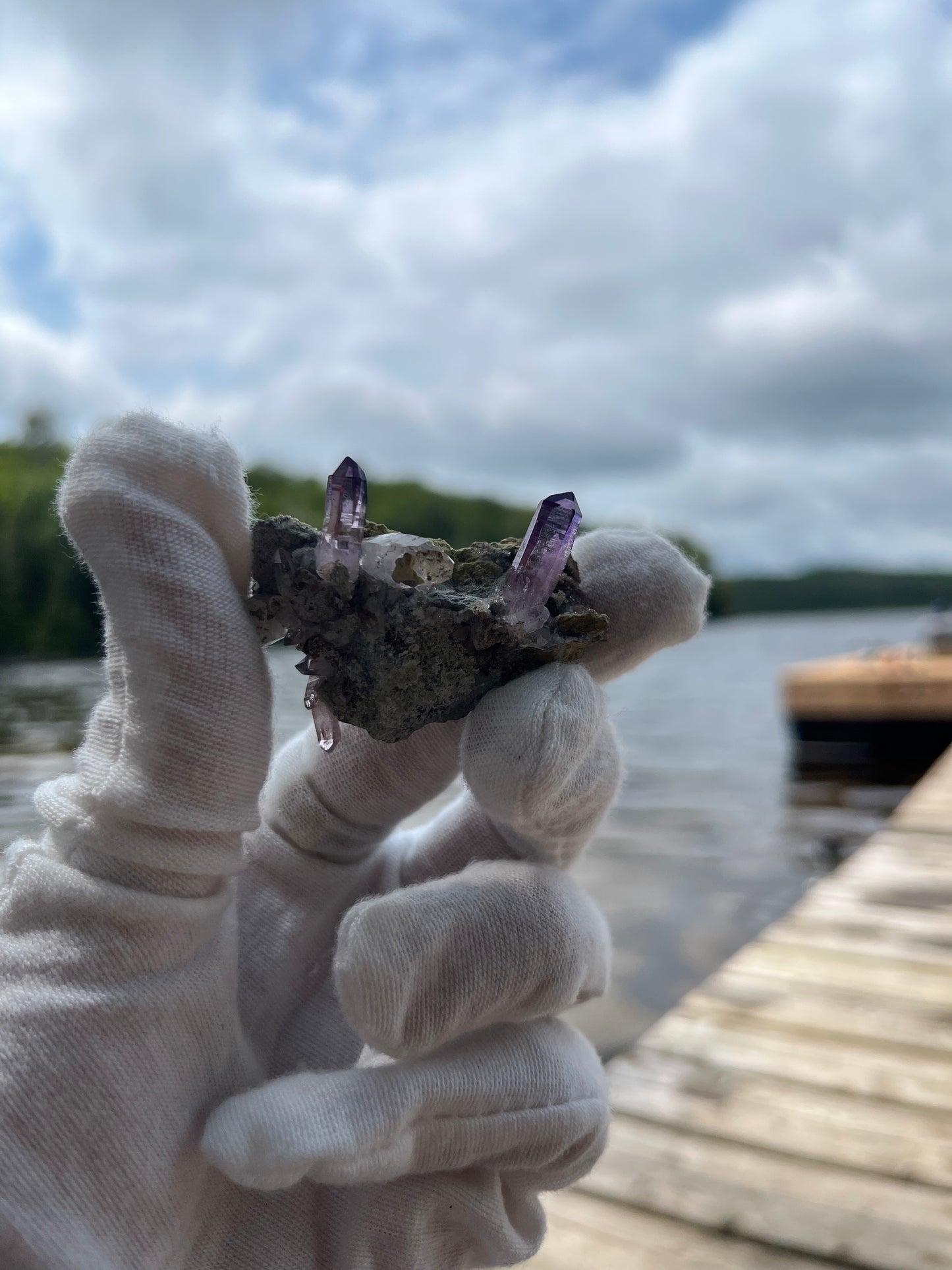 Natural Vera Cruz Amethyst Specimen Cluster | Rare Purple Quartz Crystals on