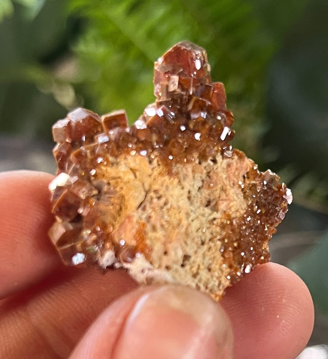 Vanadinite Crystal Cluster - Powerful Grounding & Physical Energy.