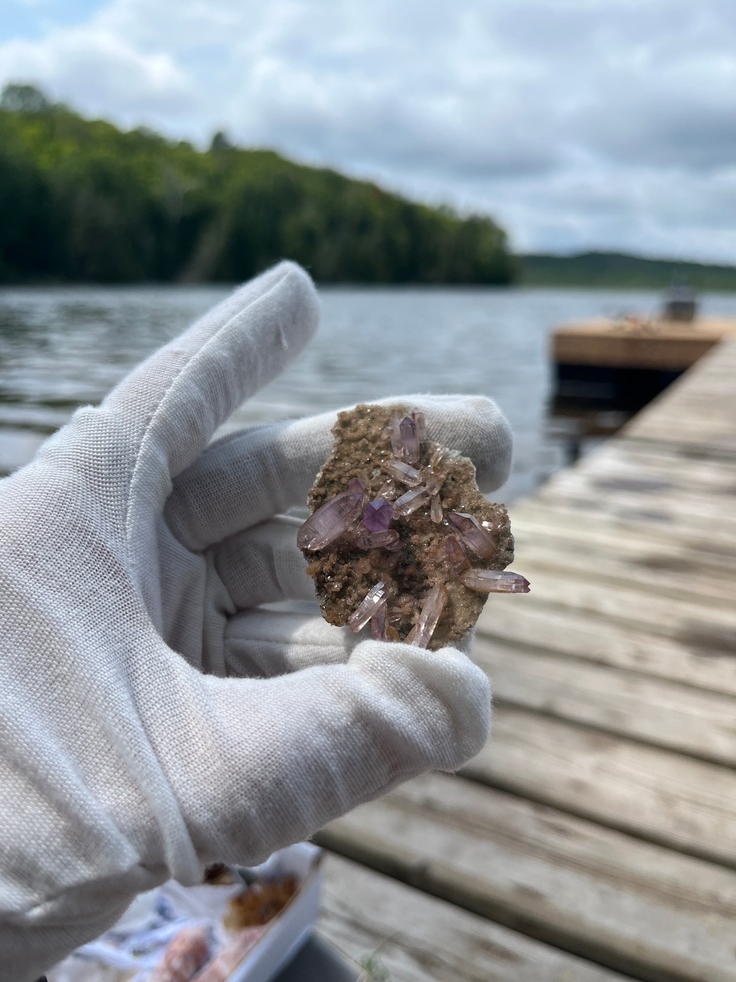 Natural Vera Cruz Amethyst Specimen Cluster | Rare Purple Quartz Crystals on