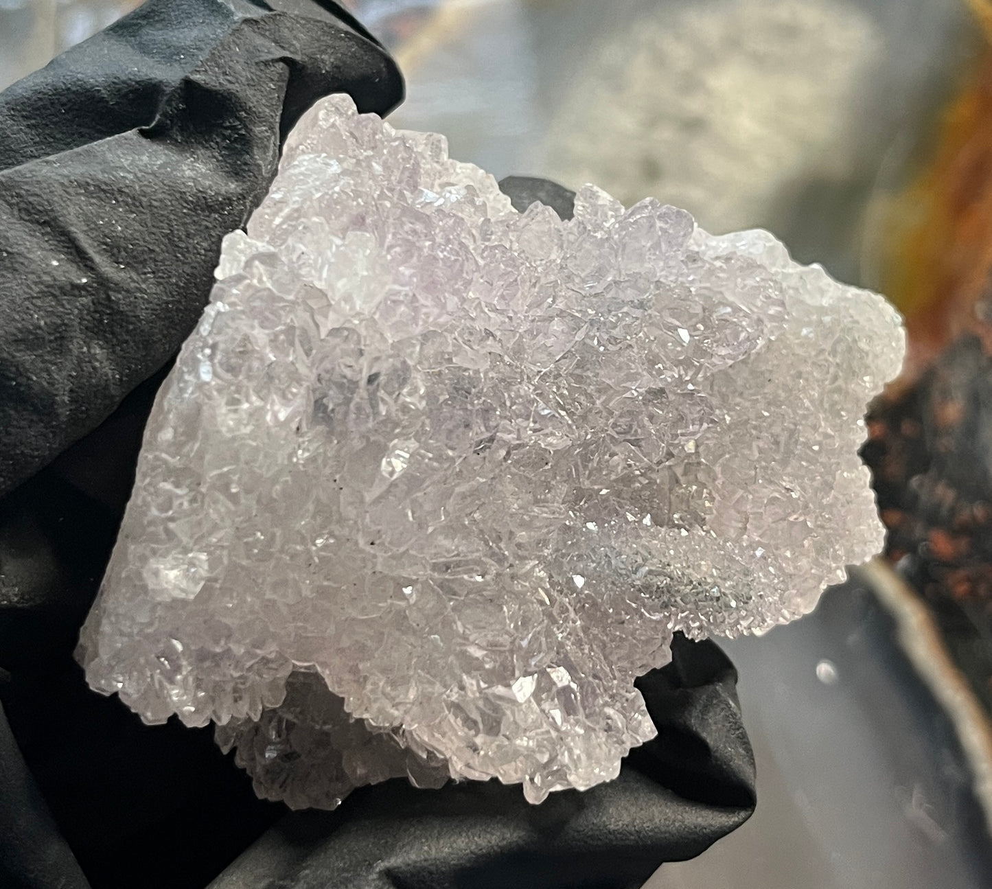 Brazil Zeolite Amethyst Flower Cluster • Crystal Rosette • Rare Brazilian Zeolite Formation • Cleansing & Healing Crystal