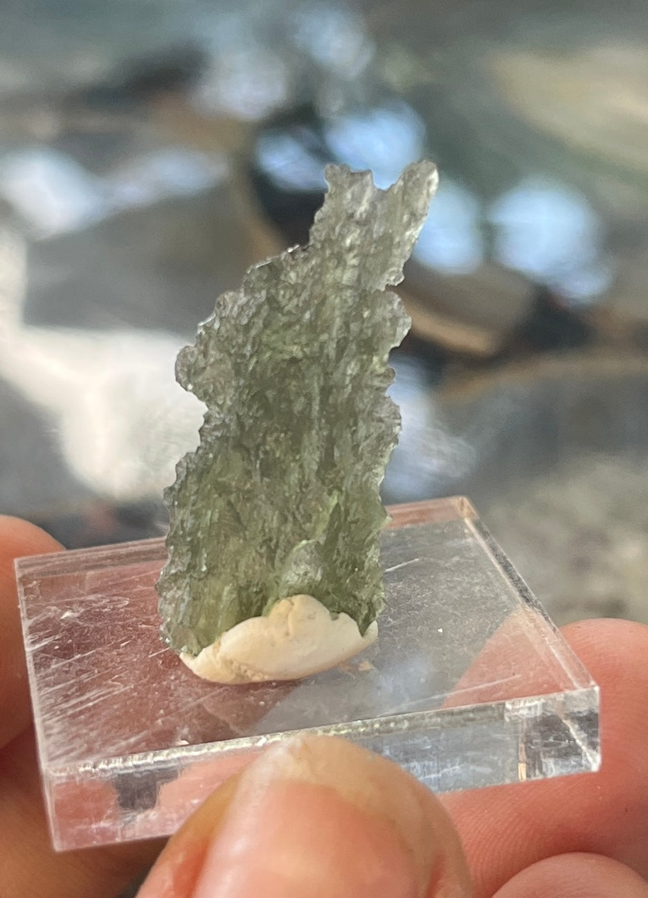 Genuine Raw Moldavite | Authentic Czech Republic Tektite