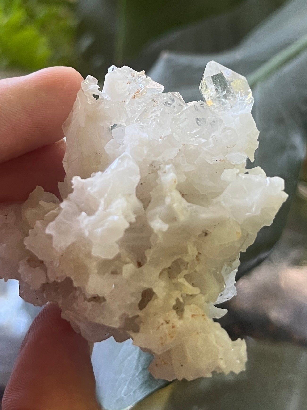 Raw Clear Quartz Cluster Specimen - Unique Natural Quartz Crystal with Sharp
