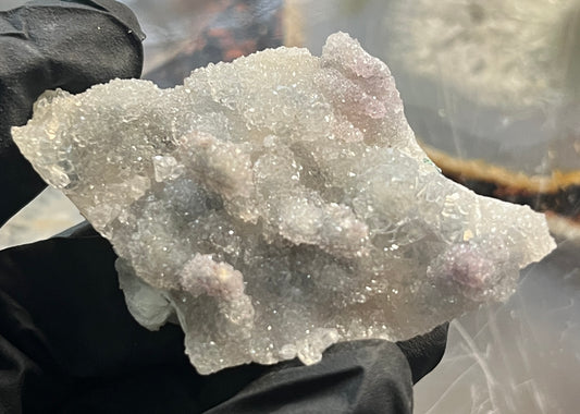 Brazil Zeolite Amethyst Flower Cluster • Lavender Crystal Rosette • Rare Brazilian Zeolite Formation • Cleansing & Healing Crystal