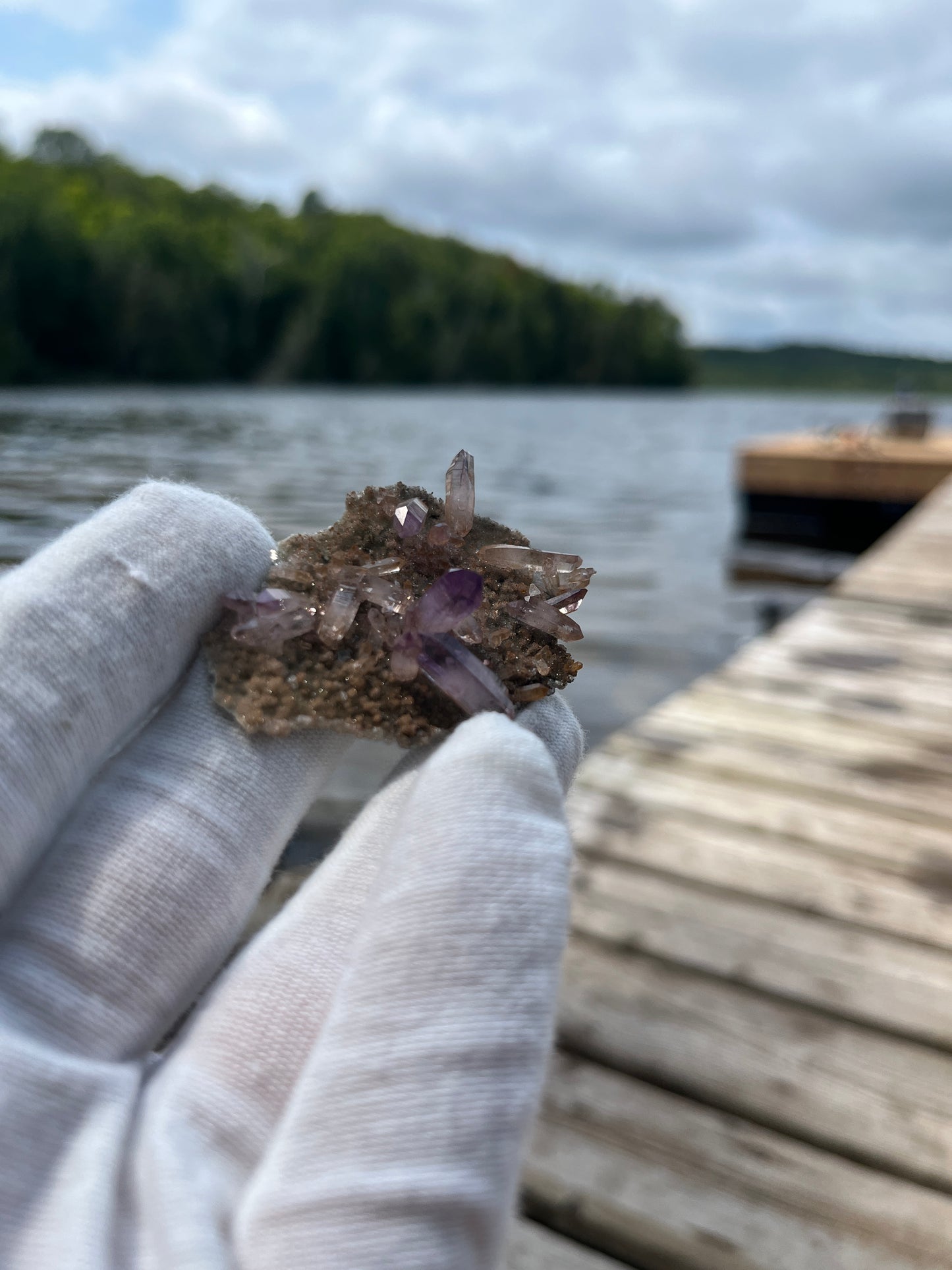 Natural Vera Cruz Amethyst Specimen Cluster | Rare Purple Quartz Crystals on