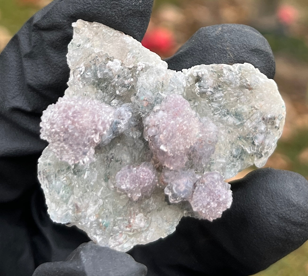Brazilian Zeolite Crystal Formation - Gentle Healing Crystal for Clarity and Meditation - Unique Collector Display Piece