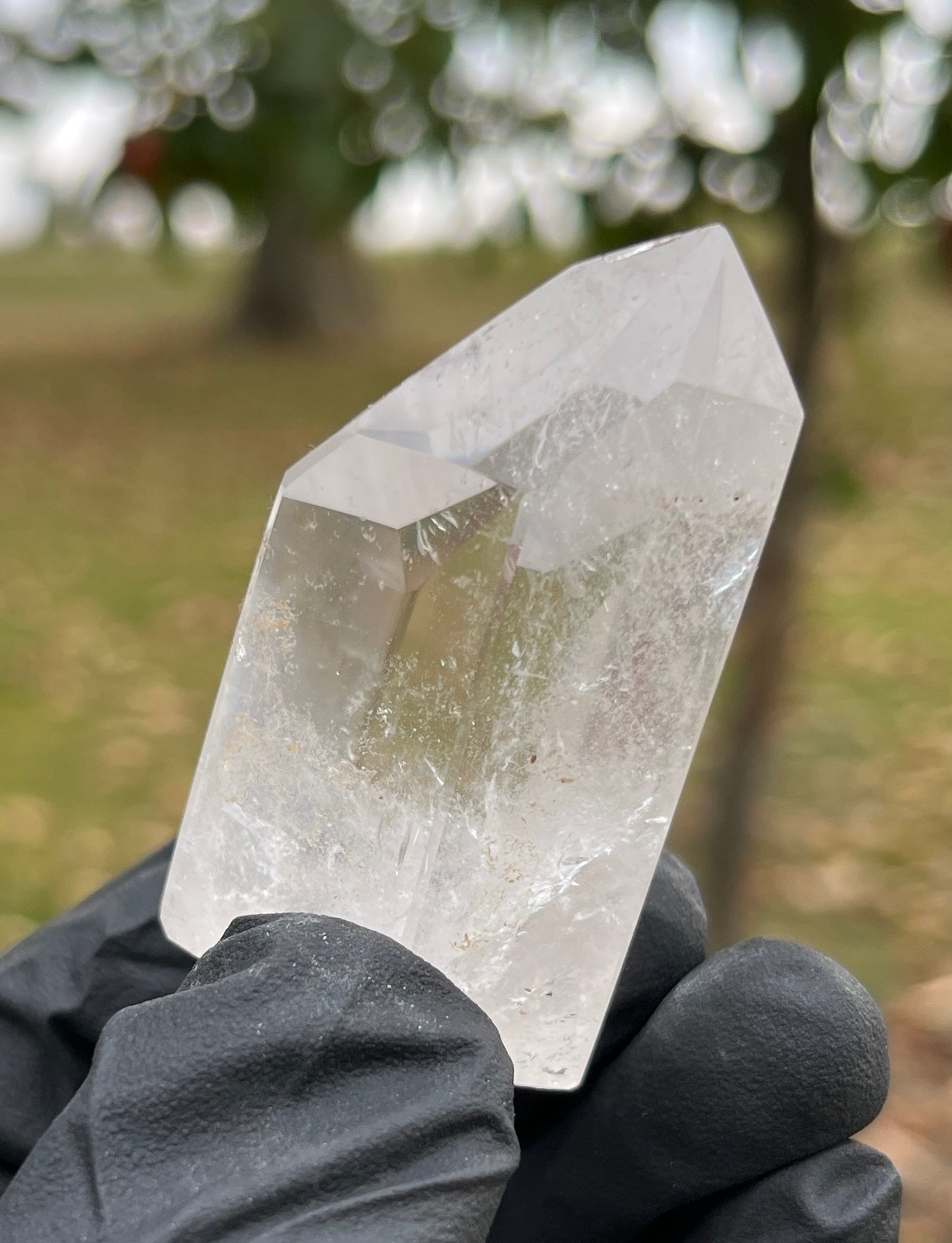 Clear Quartz Point Tower - Large Natural Crystal Generator - Healing Energy Decor - High Grade Raw Mineral Specimen