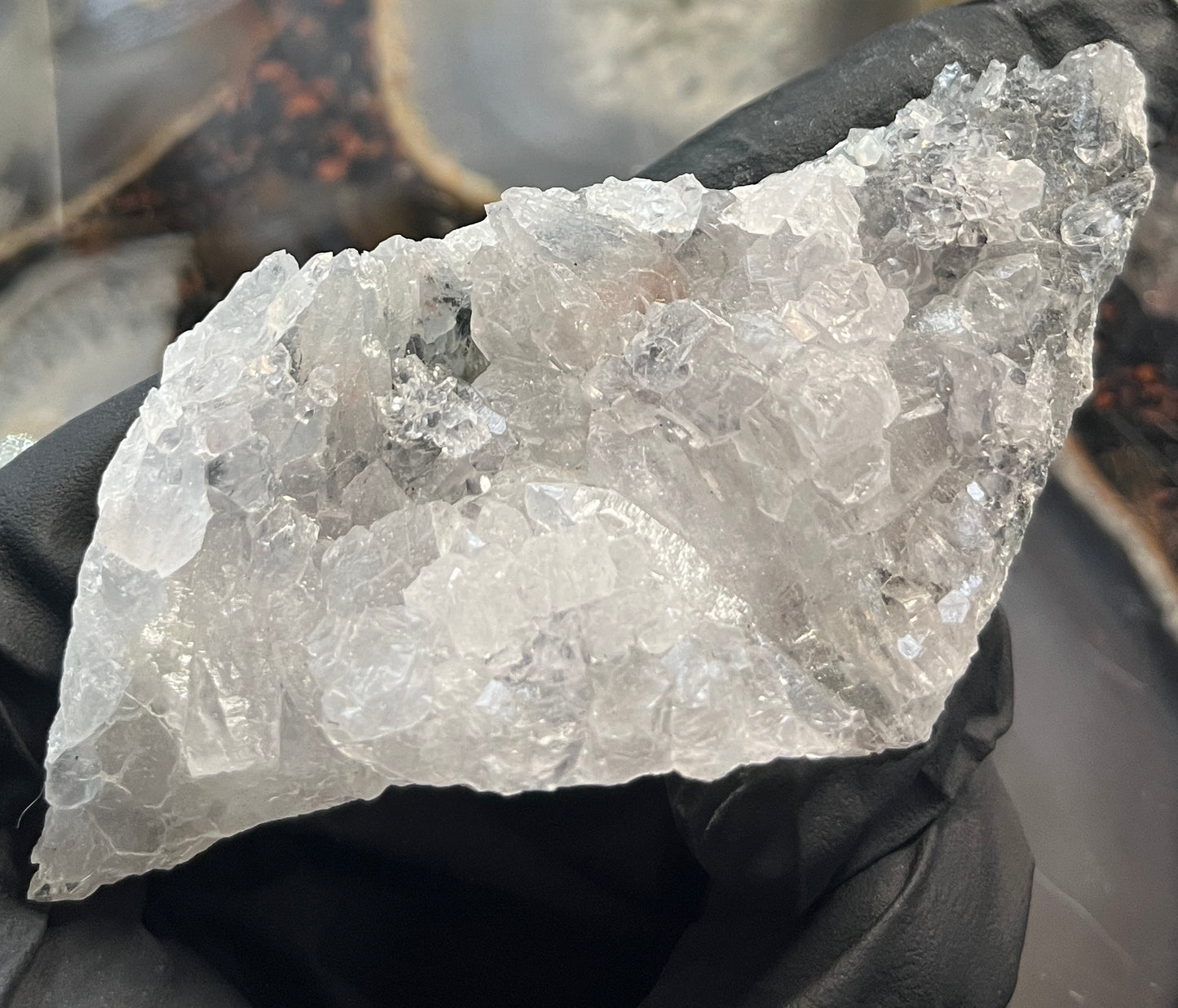 Brazil Zeolite Amethyst Flower Cluster • Lavender Crystal Rosette • Rare Brazilian Zeolite Formation • Cleansing & Healing Crystal