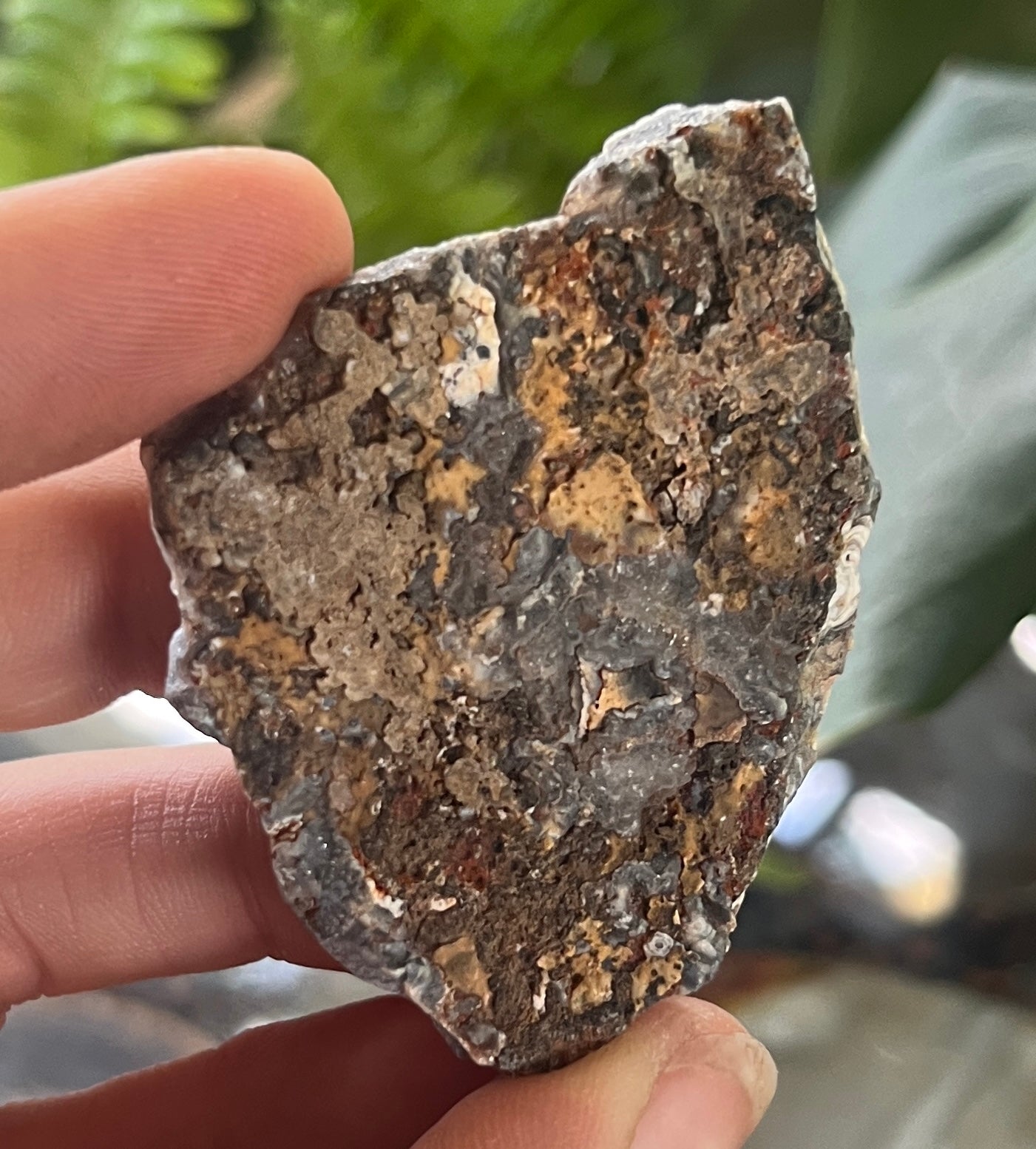 Raw Sparkling Sparkly Druzy Chalcedony Specimen - Botryoidal Grey Chalcedony
