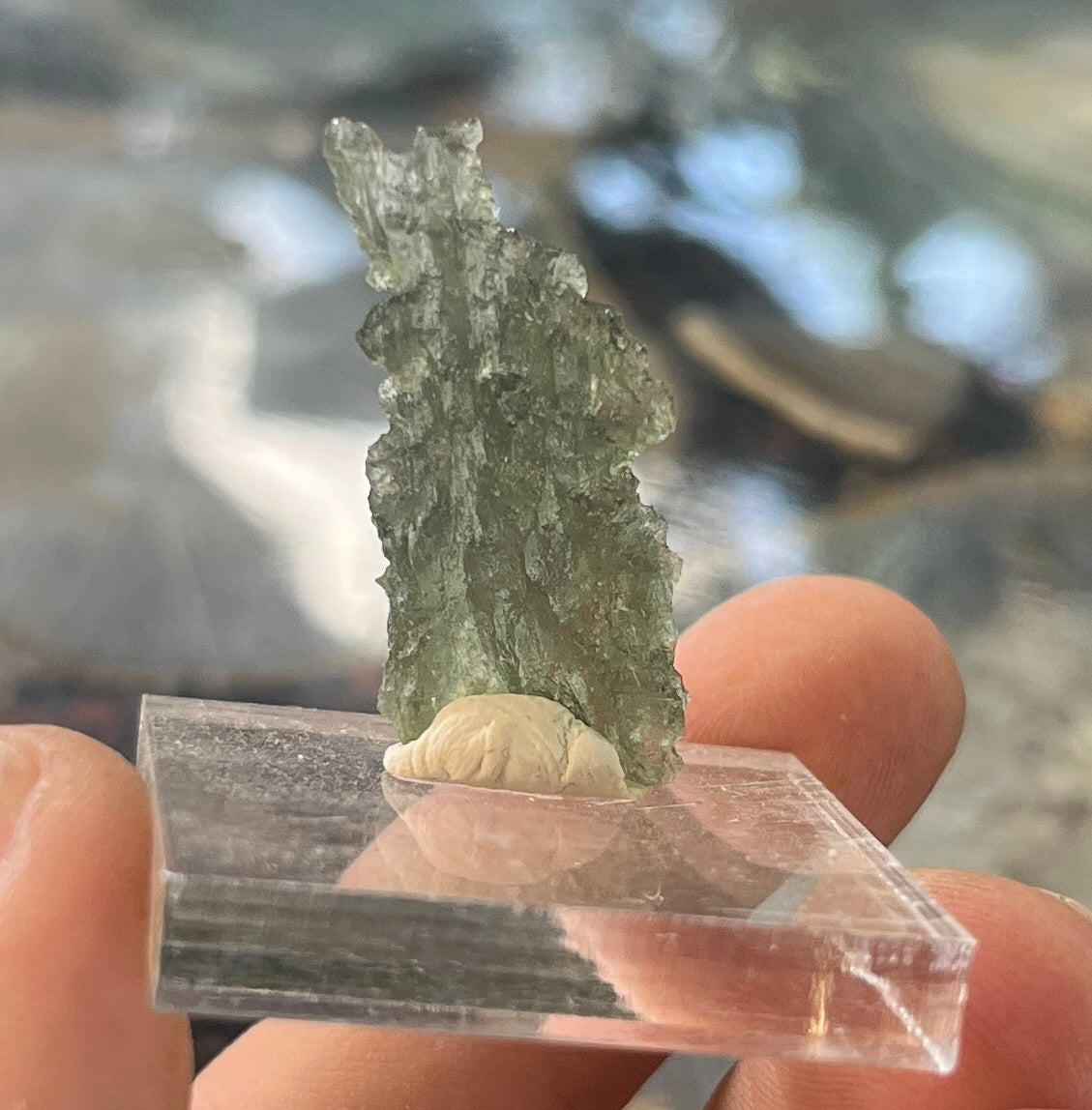 Genuine Raw Moldavite | Authentic Czech Republic Tektite
