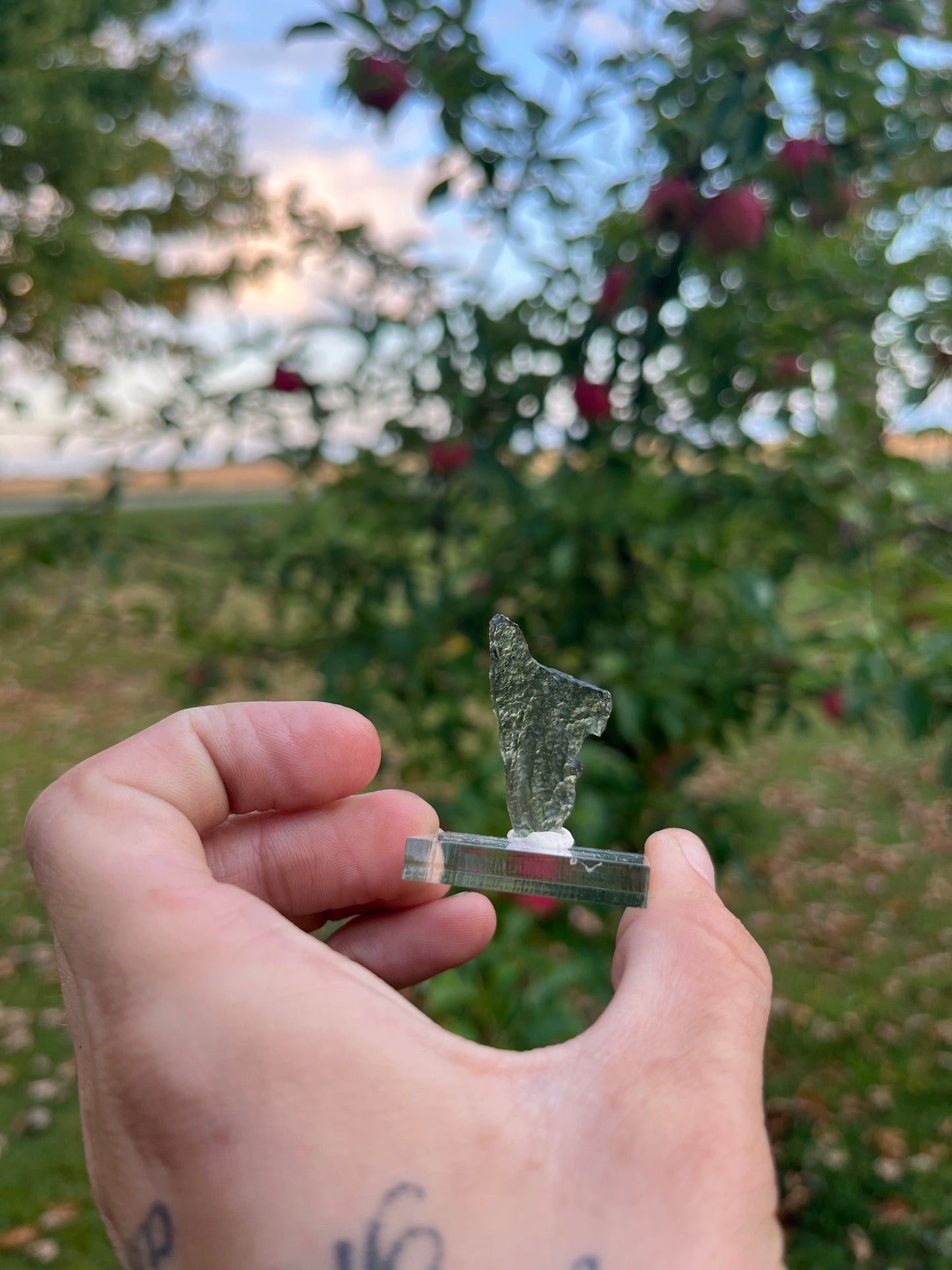 Authentic Raw Moldavite - Genuine Czech Tektite for Spiritual Awakening & Transformation | Rare High Vibration Crystal