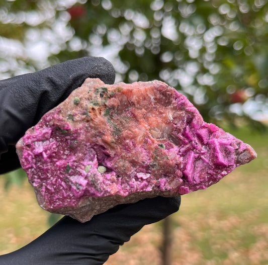 Pink Cobalt Calcite Crystal Cluster | Raw Mineral Specimen from Congo | Heart Healing & Emotional Well-Being