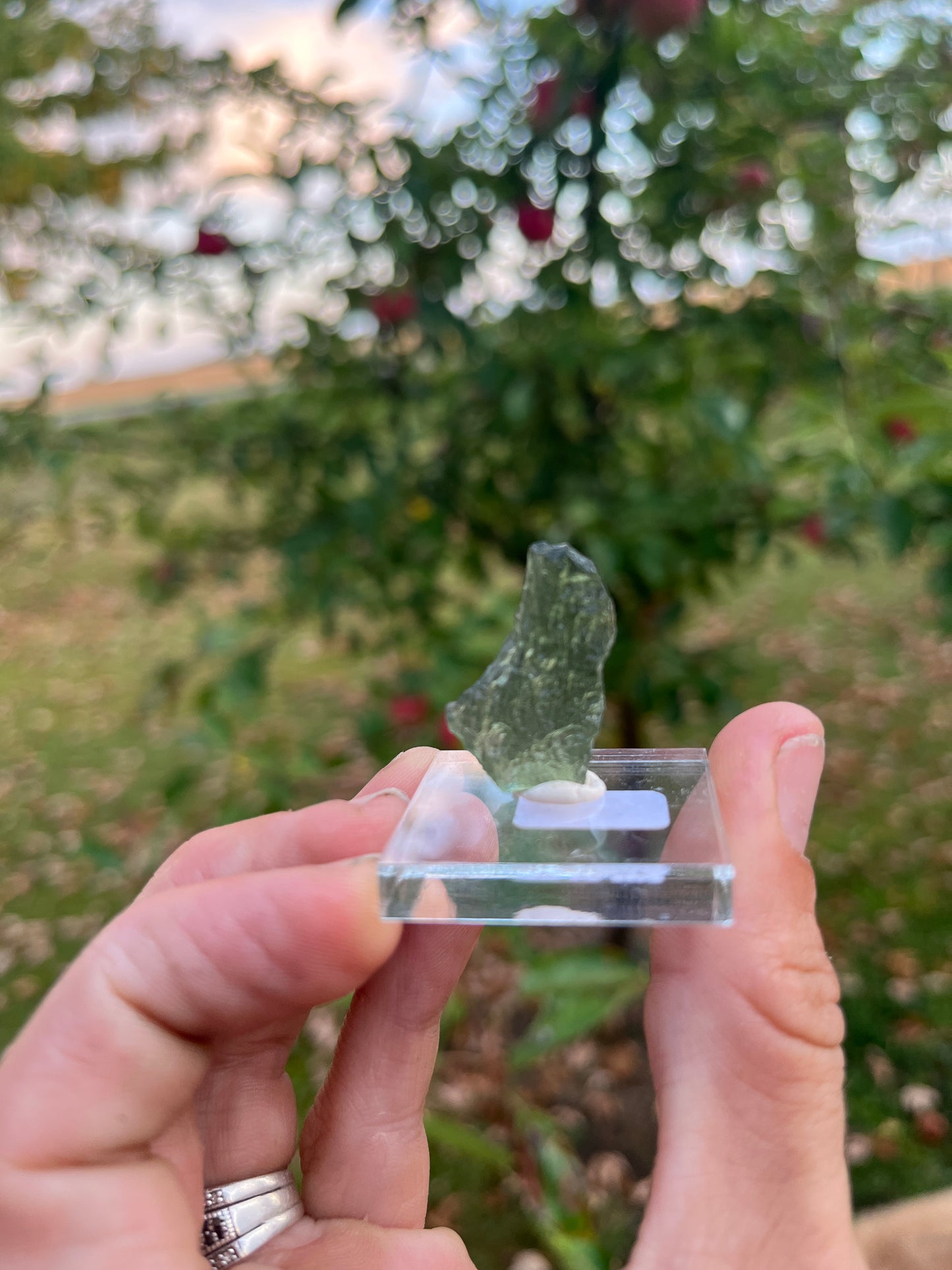 Genuine Raw Moldavite | Authentic Czech Republic Tektite | High Vibration Moldavite Crystal | Transformation Stone | Rare Metaphysite | Unique Gift