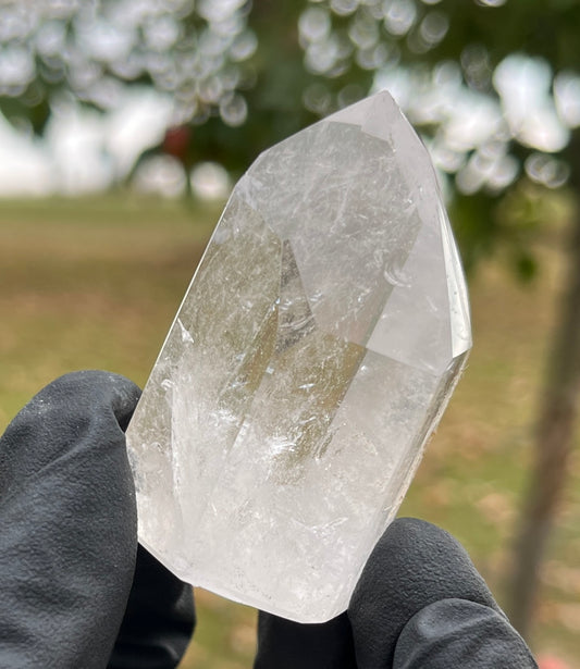 Clear Quartz Point Tower - Large Natural Crystal Generator - Healing Energy Decor - High Grade Raw Mineral Specimen