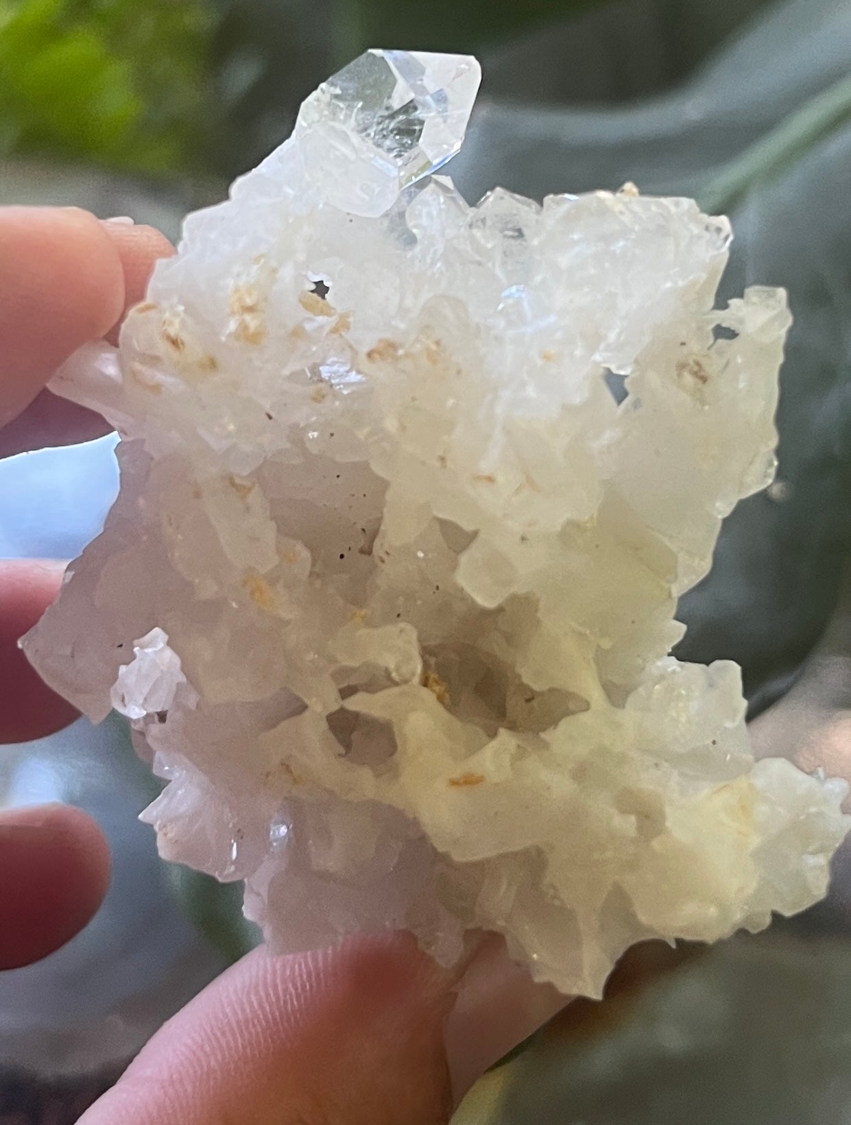 Raw Clear Quartz Cluster Specimen - Unique Natural Quartz Crystal with Sharp