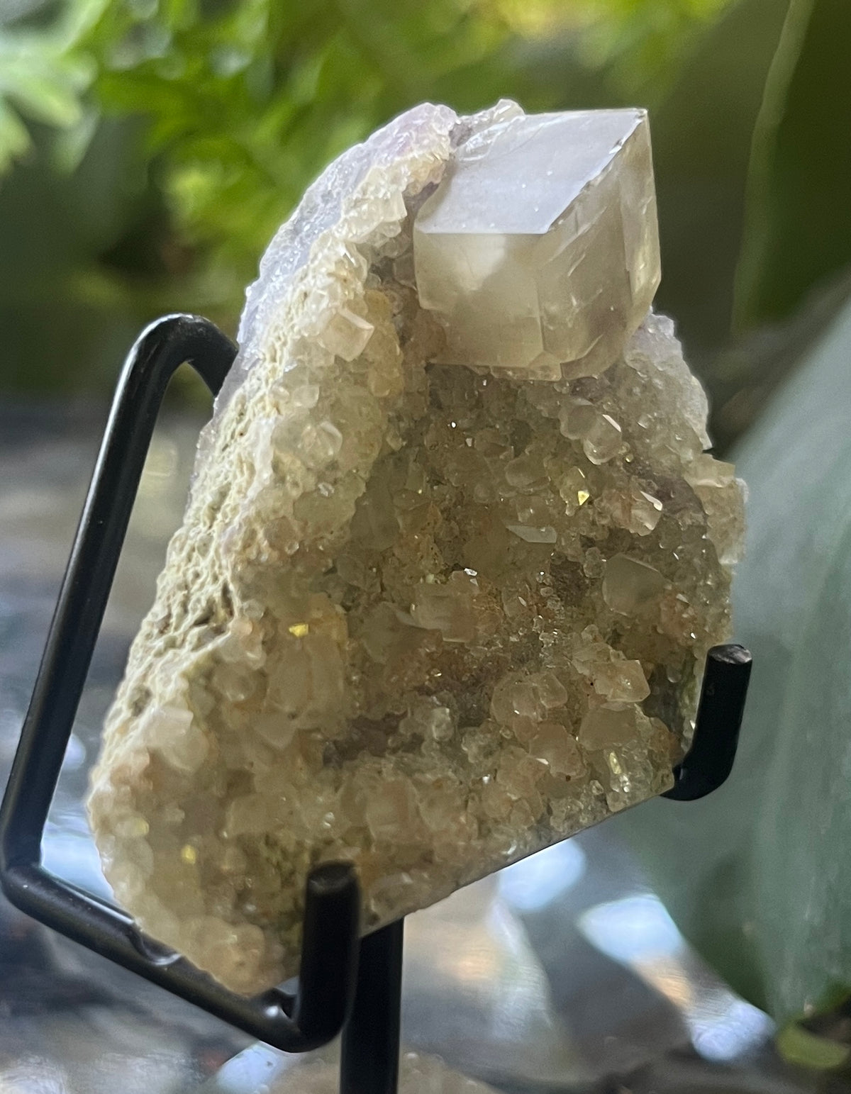 Raw Fluorite Crystal Specimen on Matrix - Cubic Fluorite Crystal Cluster