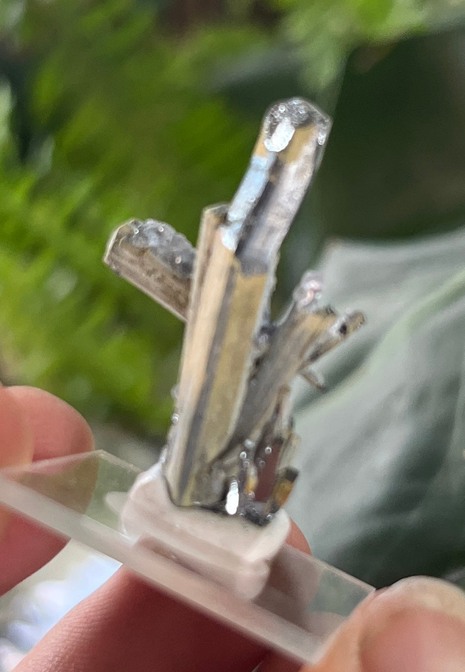 Stibnite With Fluorite Blade | Uv Reactive Crystal Specimen