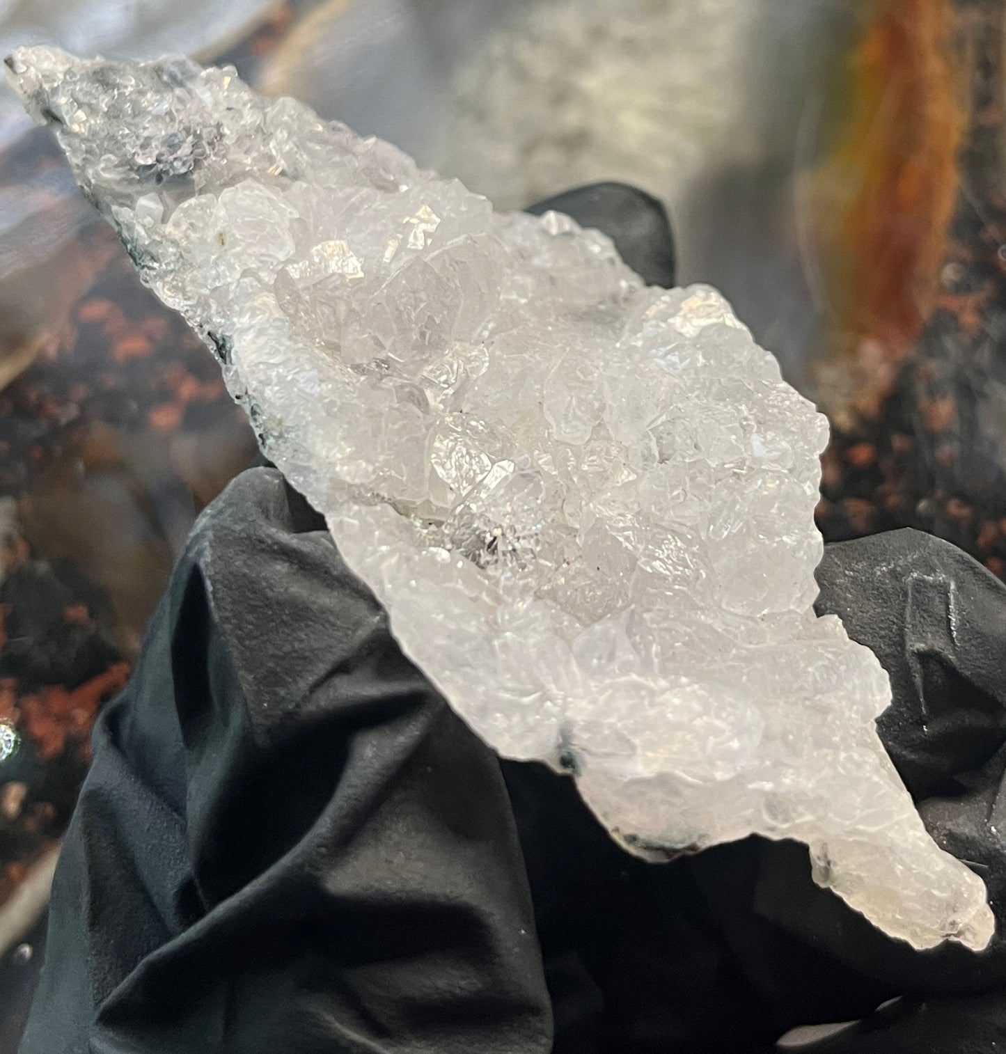 Brazil Zeolite Amethyst Flower Cluster • Lavender Crystal Rosette • Rare Brazilian Zeolite Formation • Cleansing & Healing Crystal