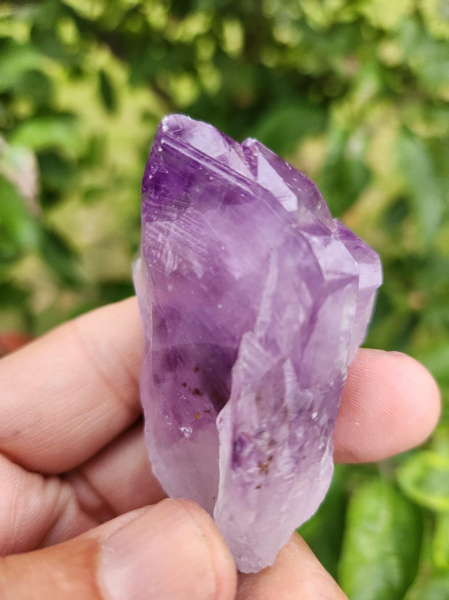 Single Amethyst Crystal Point – Natural Amethyst for Calm, Intuition & Spiritual Balance | Crown Chakra Healing, Stress Relief  Energy Prote