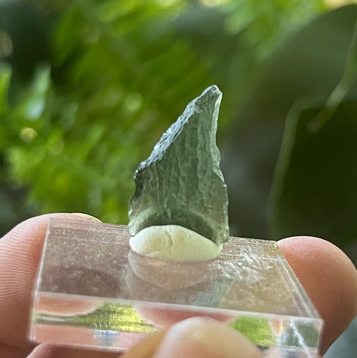 Genuine Raw Moldavite | Authentic Czech Republic Tektite