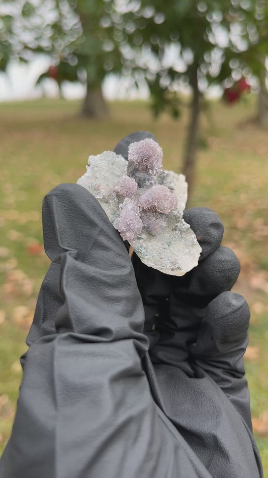 Brazilian Zeolite Crystal Formation - Gentle Healing Crystal for Clarity and Meditation - Unique Collector Display Piece