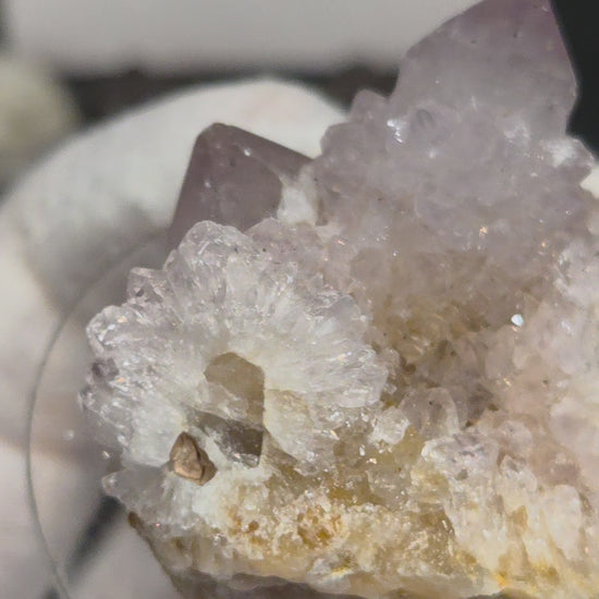 Spirit quartz cluster amethyst cactus quartz specimen