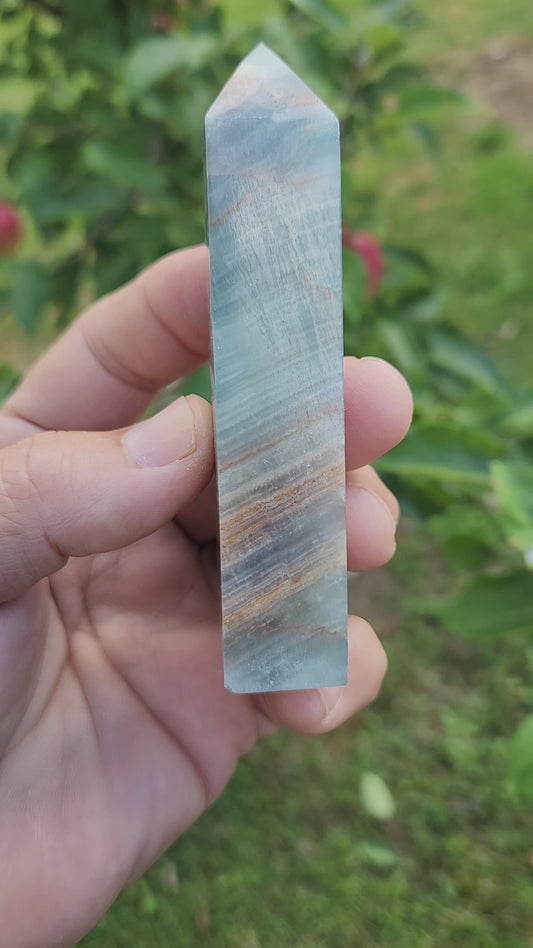 Caribbean Calcite - Powerful Calming and Serene Energy.