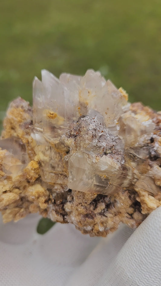 Blade Selenite Crystal Specimen — Natural Satin Spar Gypsum Cluster | Cleansing, Purification, High-Vibration Stone