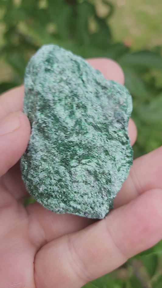 Fuchsite - "Healer's Stone" or "Fairy Crystal" - Emotional and Physical Well-being.