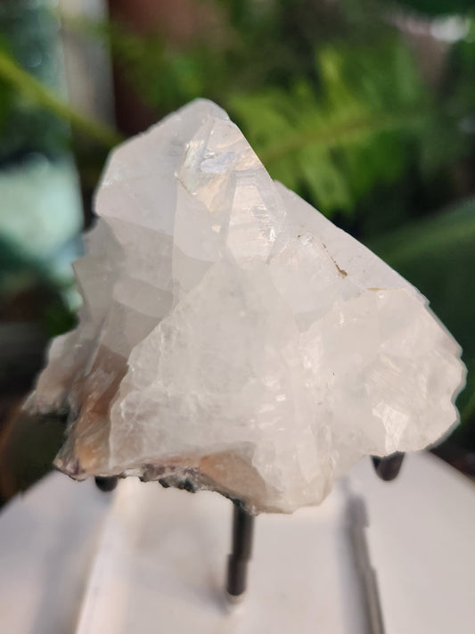 Natural Apophyllite Stilbite Crystal Cluster – High Vibration Druzy Specimen for Healing, Clarity & Spiritual Growth