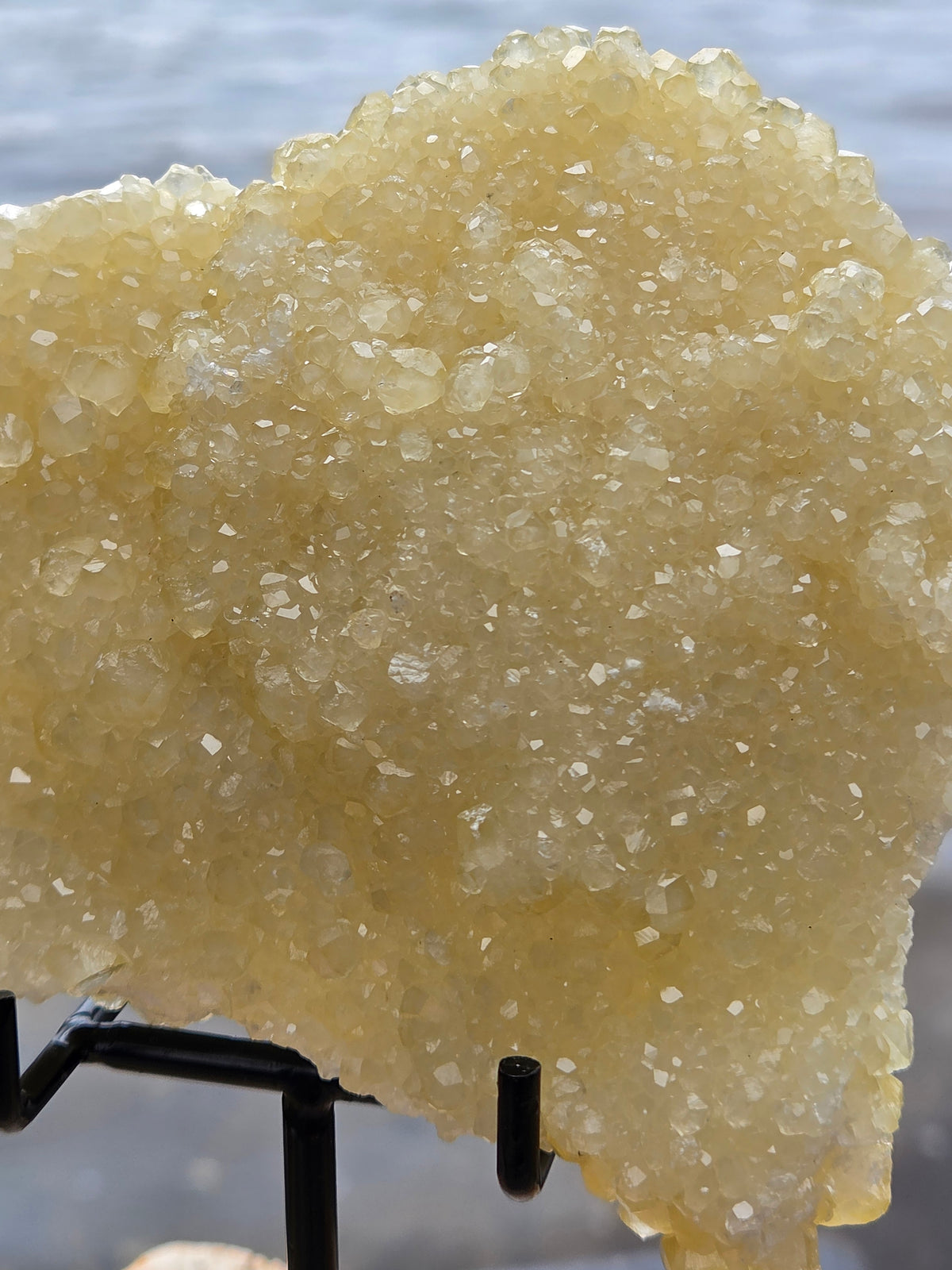 Yellow Calcite Crystal Cluster | Natural Golden Calcite